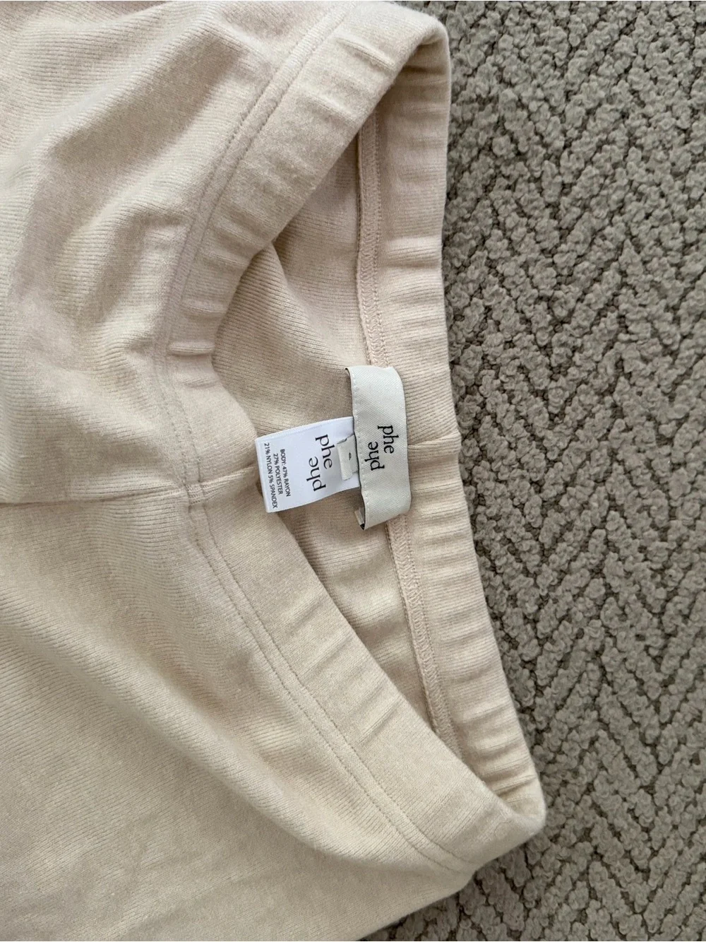 NWOT PHEPHE Wrap lounge set size small - Picture 3 of 4